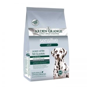 Arden Grange Sensitive Adult Grain free - с бяла риба и картоф 2 кг./6 кг./12 кг.