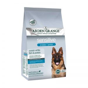 Arden Grange Sensitive Puppy Grain free - с бяла риба и картоф 2 кг./ 12 кг.