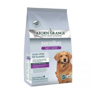 Arden Grange Sensitive Senior Light Grain free - с бяла риба и картоф 2 кг./12 кг.