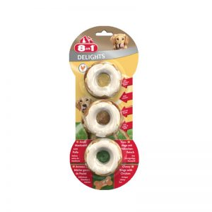 8in1 Delights Rings - деликатесно лакомство пръстени - 3 броя