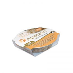 Applaws Luxury Cat Pot 60g Chicken Breast with Duck pot in broth - Деликатесна купичка пилешки гърди и патица в бульон 60 гр.
