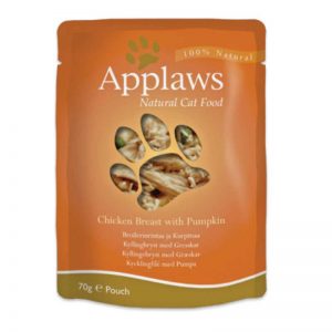 Applaws Chicken with Pumpkin in Broth - пиле с тиква в бульон 70 гр.