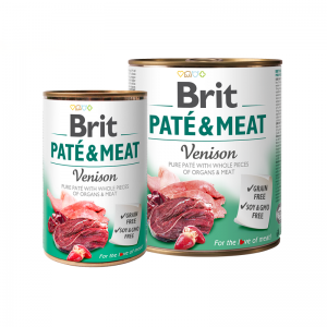 Brit Pate & Meat - Venison - с еленско месо, хапки в пастет