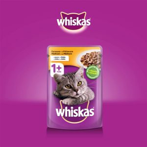 Whiskas Pouch Chicken - Пилешко 100g