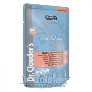Dr. Clauder's Best Selection Sterilised No 34 Пиле, Сьомга и Морски Водорасли.