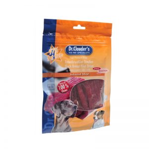 Dr. Clauder's Filet Strips pre biotik - меки ленти от патешки гърди 80 гр.