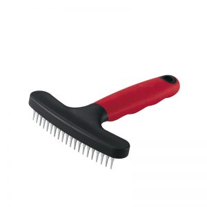Ferplast - GRO 5846 - Пластмасова четка с метални къси зъби