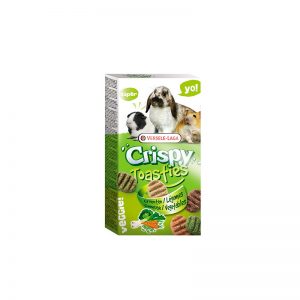 CRISPY TOASTIES VEGETABLES 0.150 KG -Бисквитки за гризачи със зеленчуци.