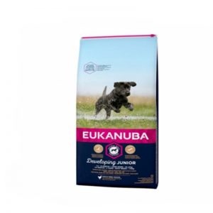EUKANUBA DOG JUNIOR LARGE-Храната е подходяща за растящи кучета от едри породи между 12 и 24 месеца